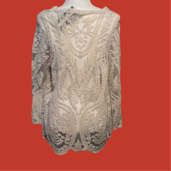 ULTRA PINK Women’s Lace Top - Picture 1 of 5